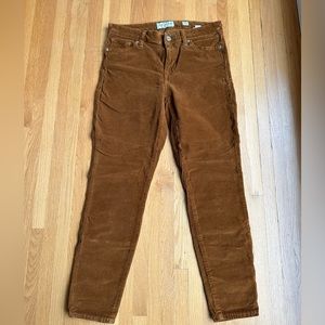 Lucky Brand Ava Skinny Corduroy Pants